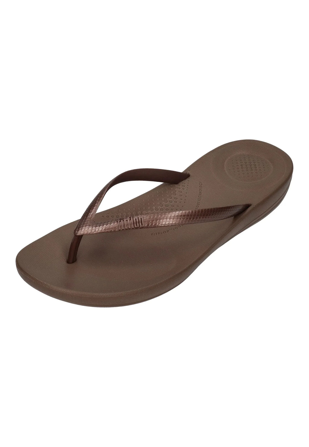 FITFLOP Damen Zehentrenner IQUSHION ERGONOMIC FLIP E54 bronze