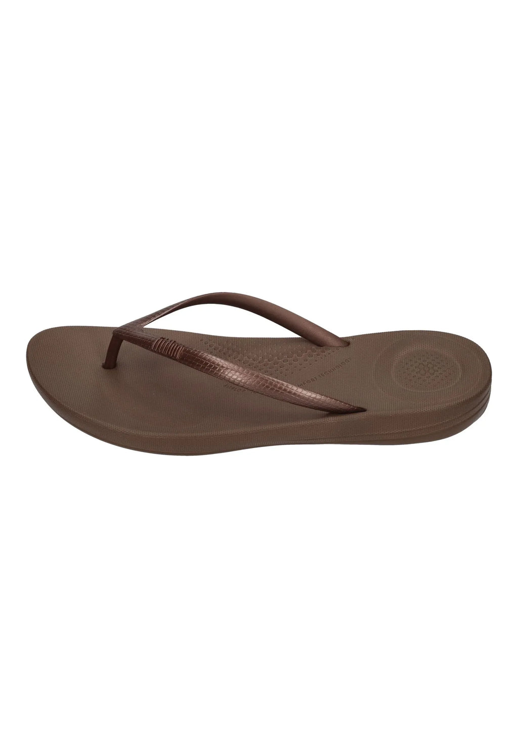 FITFLOP Damen Zehentrenner IQUSHION ERGONOMIC FLIP E54 bronze