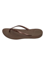FITFLOP Damen Zehentrenner IQUSHION ERGONOMIC FLIP E54 bronze