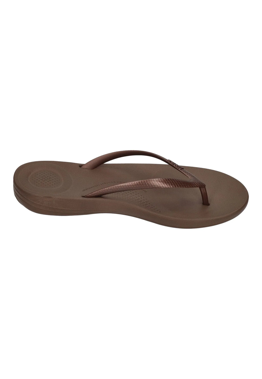 FITFLOP Damen Zehentrenner IQUSHION ERGONOMIC FLIP E54 bronze