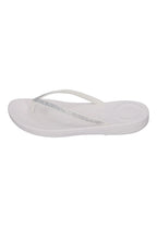 FITFLOP Damen Zehentrenner IQUSHION SPARKLE R08 urban white