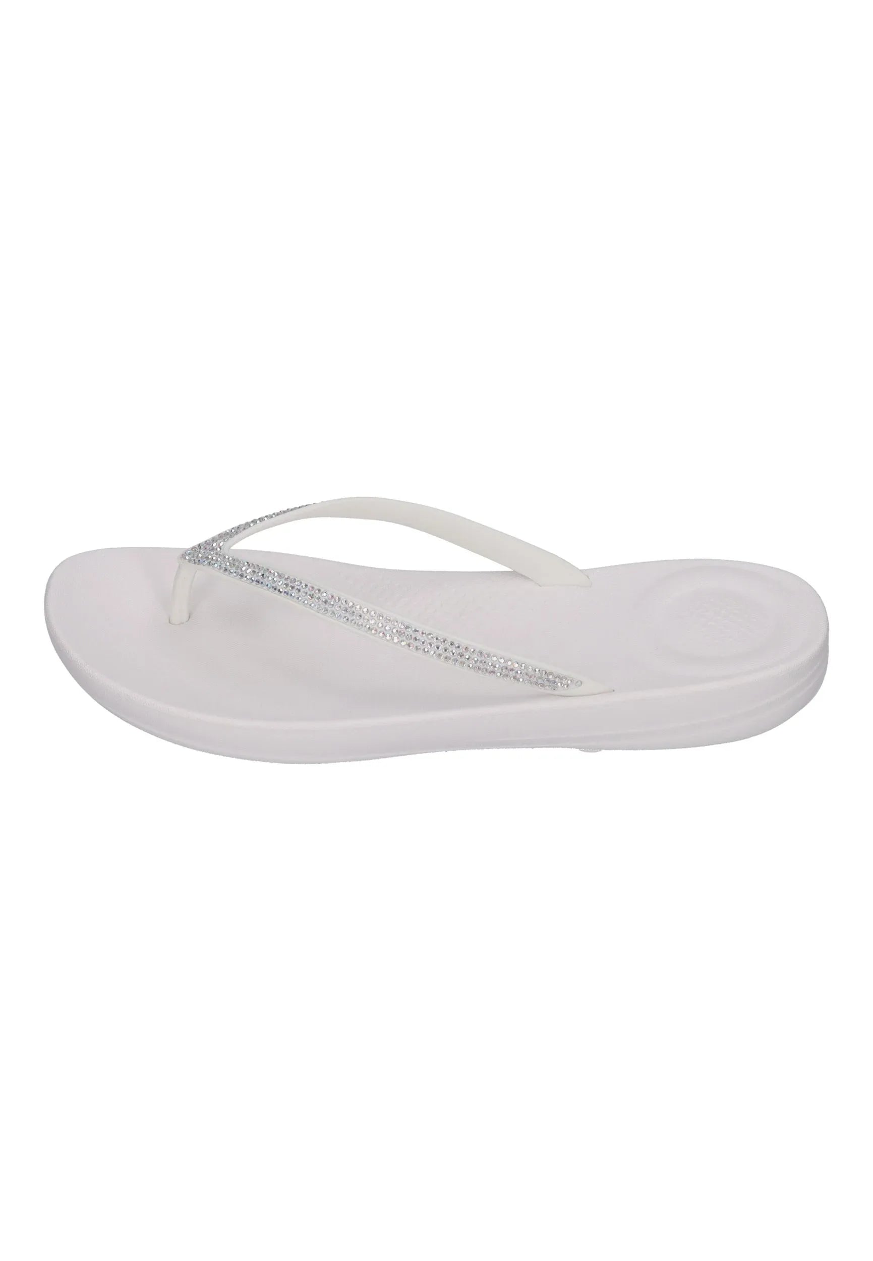 FITFLOP Damen Zehentrenner IQUSHION SPARKLE R08 urban white