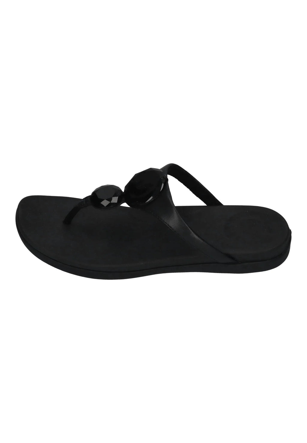 FitFlop - SOLAY GLOSSY-DISC TOE-POST SANDALS - Damen - Zehentrenner | Nur bei shoedeal.de, deinem Onlineshop für Sch – Bild 2
