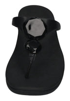FitFlop - SOLAY GLOSSY-DISC TOE-POST SANDALS - Damen - Zehentrenner | Nur bei shoedeal.de, deinem Onlineshop für Sch – Bild 3