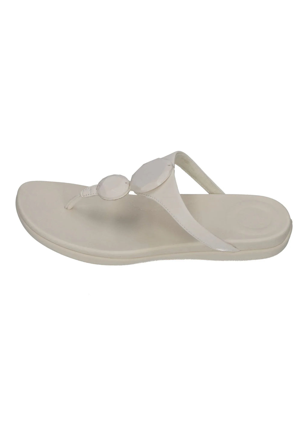 FitFlop - SOLAY GLOSSY-DISC TOE-POST SANDALS - Damen - Zehentrenner | Nur bei shoedeal.de, deinem Onlineshop für Sch – Bild 2
