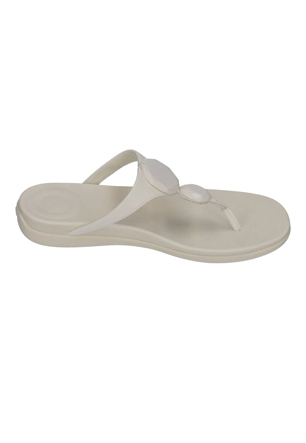 FitFlop - SOLAY GLOSSY-DISC TOE-POST SANDALS - Damen - Zehentrenner | Nur bei shoedeal.de, deinem Onlineshop für Sch – Bild 4