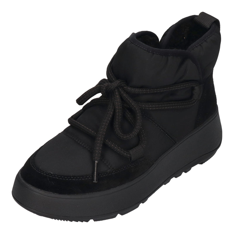 FITFLOP - F MODE WATERRESISTANT FLATFORM Booties black