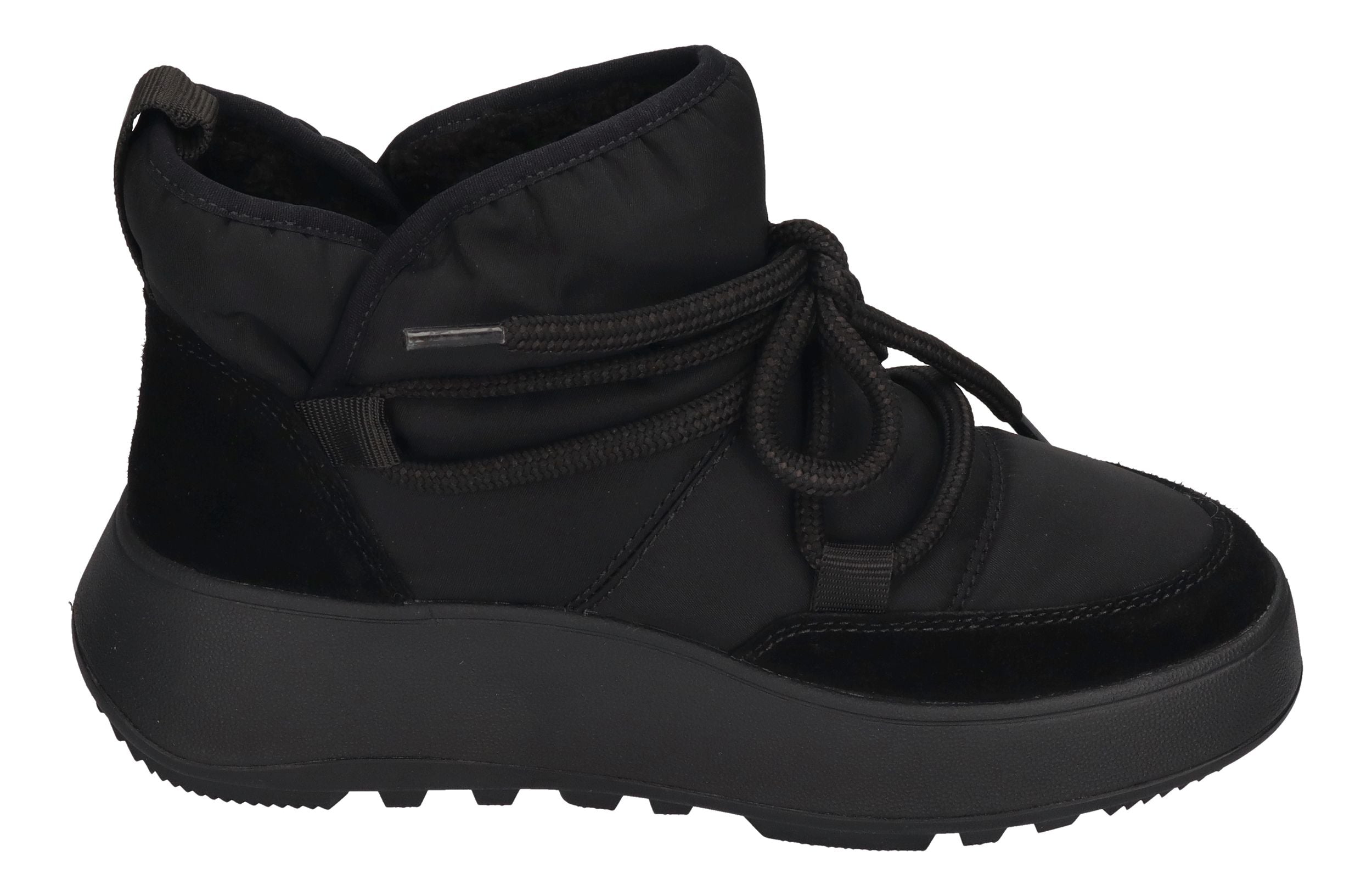 FITFLOP - F MODE WATERRESISTANT FLATFORM Booties black
