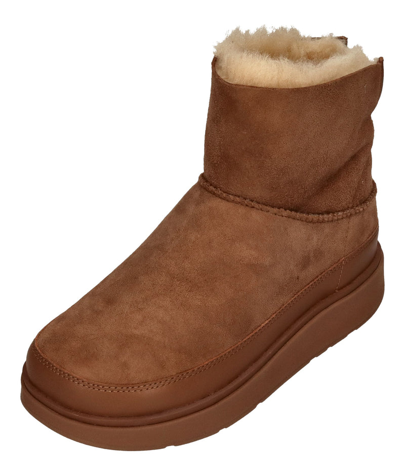 FITFLOP - GEN-FF MINI DOUBLE FACED BOOTS - desert tan