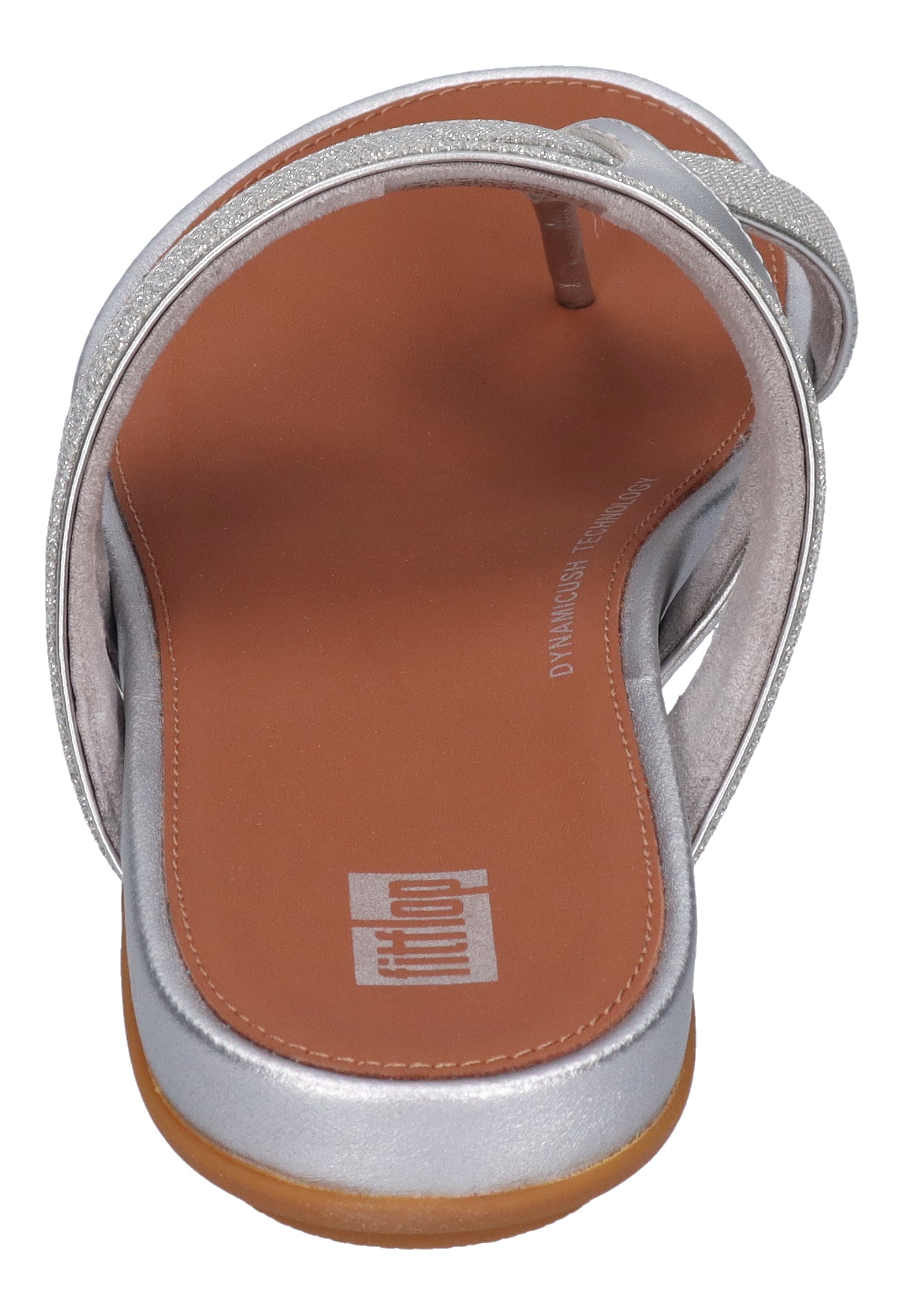 FITFLOP - GRACIE SHIMMERLUX STRAPPY SANDALS HQ2 silver