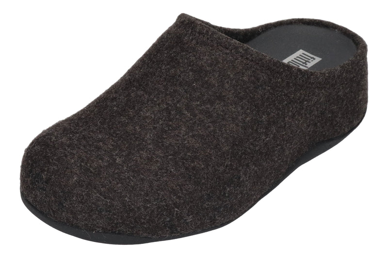 FITFLOP Hausschuhe - SHUV CUSHY FELT CLOG - all black