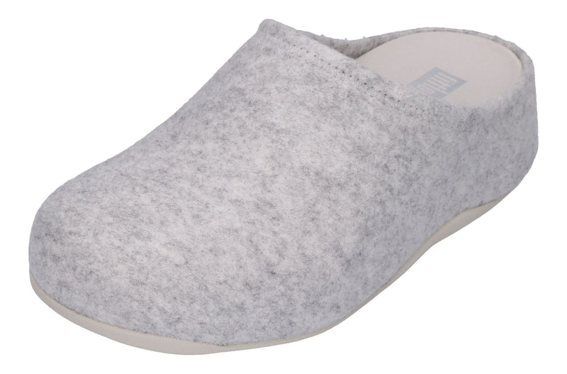 FITFLOP Hausschuhe SHUV CUSHY FELT CLOG tiptoe grey