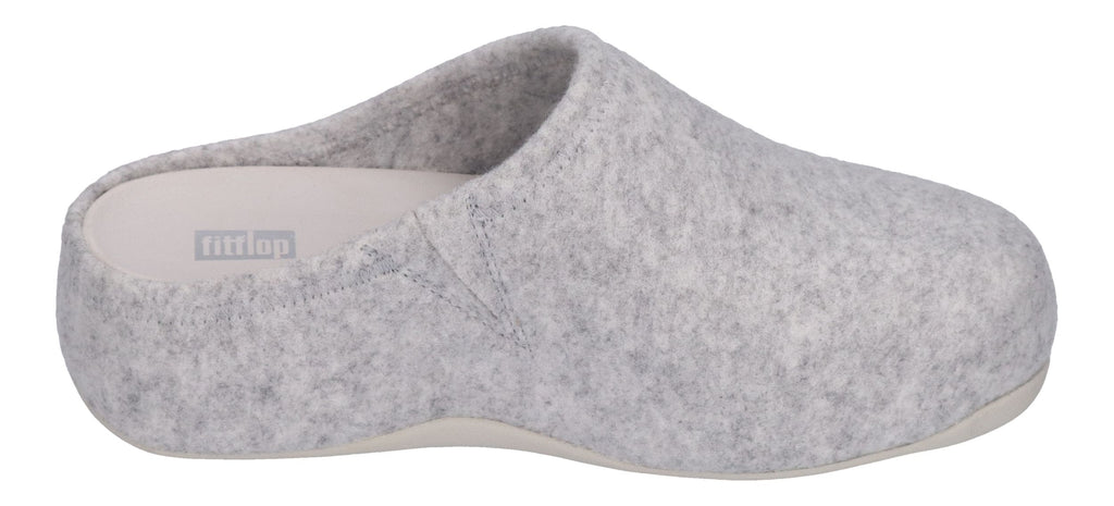 FITFLOP Hausschuhe SHUV CUSHY FELT CLOG tiptoe grey