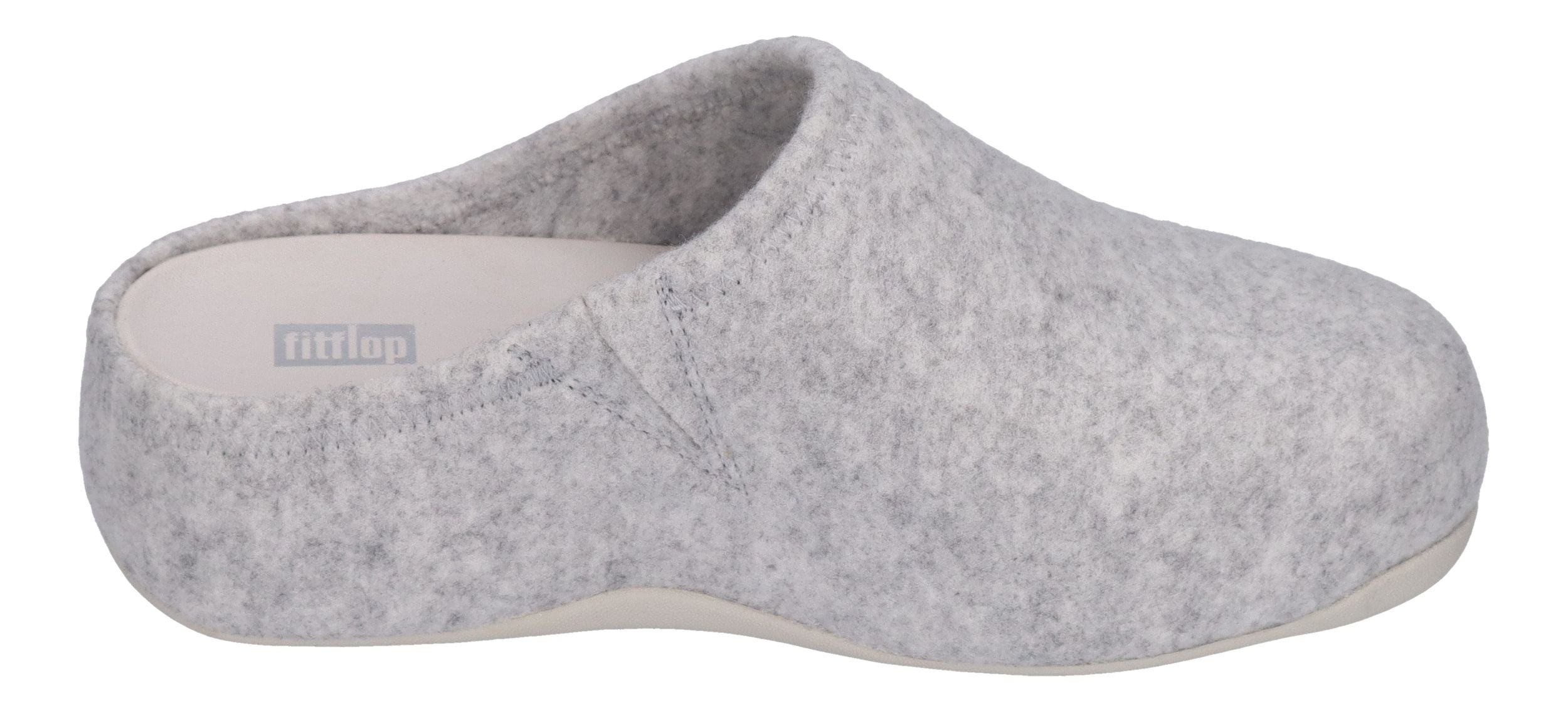 FITFLOP Hausschuhe SHUV CUSHY FELT CLOG tiptoe grey