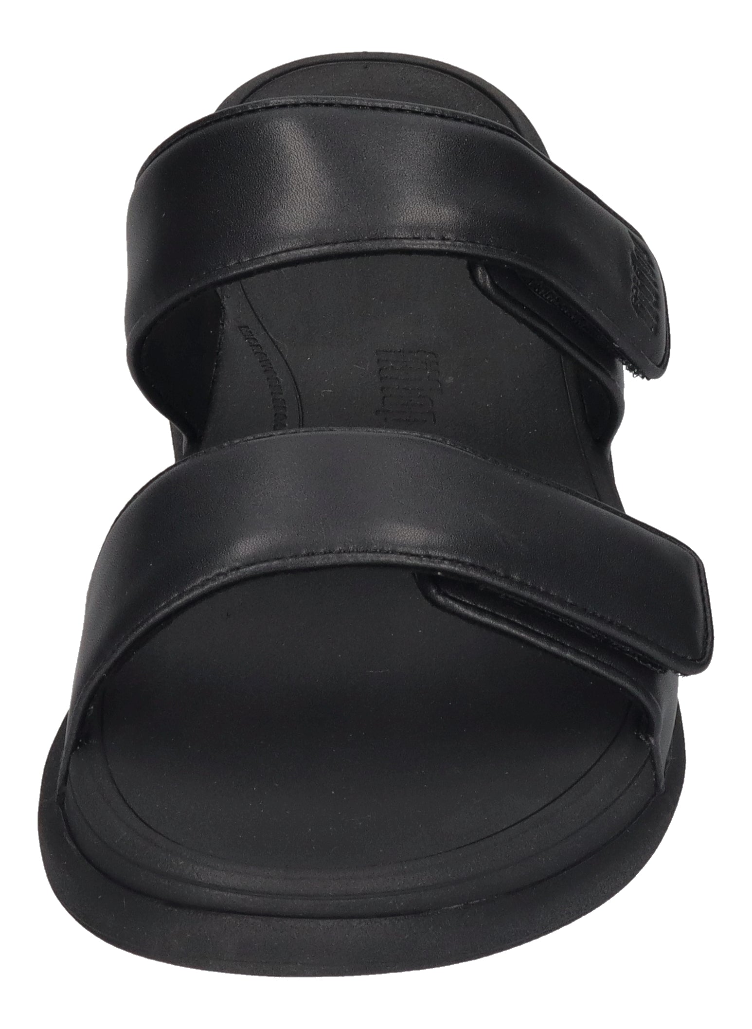 FITFLOP Pantolette F-MODE GO ADJ TWO-BAR SLIDES all black