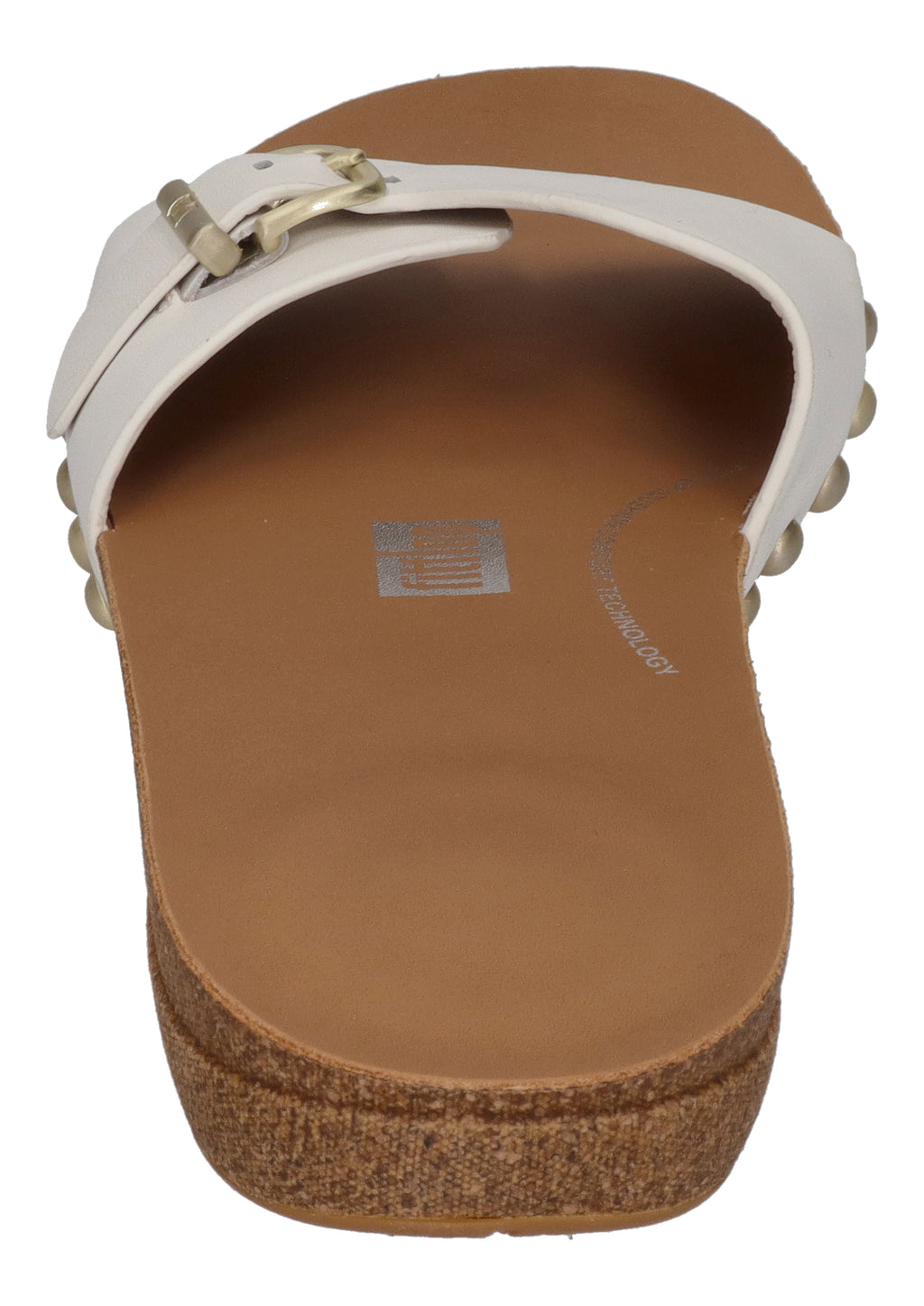 FITFLOP Pantoletten iQUSHION ADJ BUCKLE LEATHER SLIDES urban
