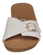 FITFLOP Pantoletten iQUSHION ADJ BUCKLE LEATHER SLIDES urban