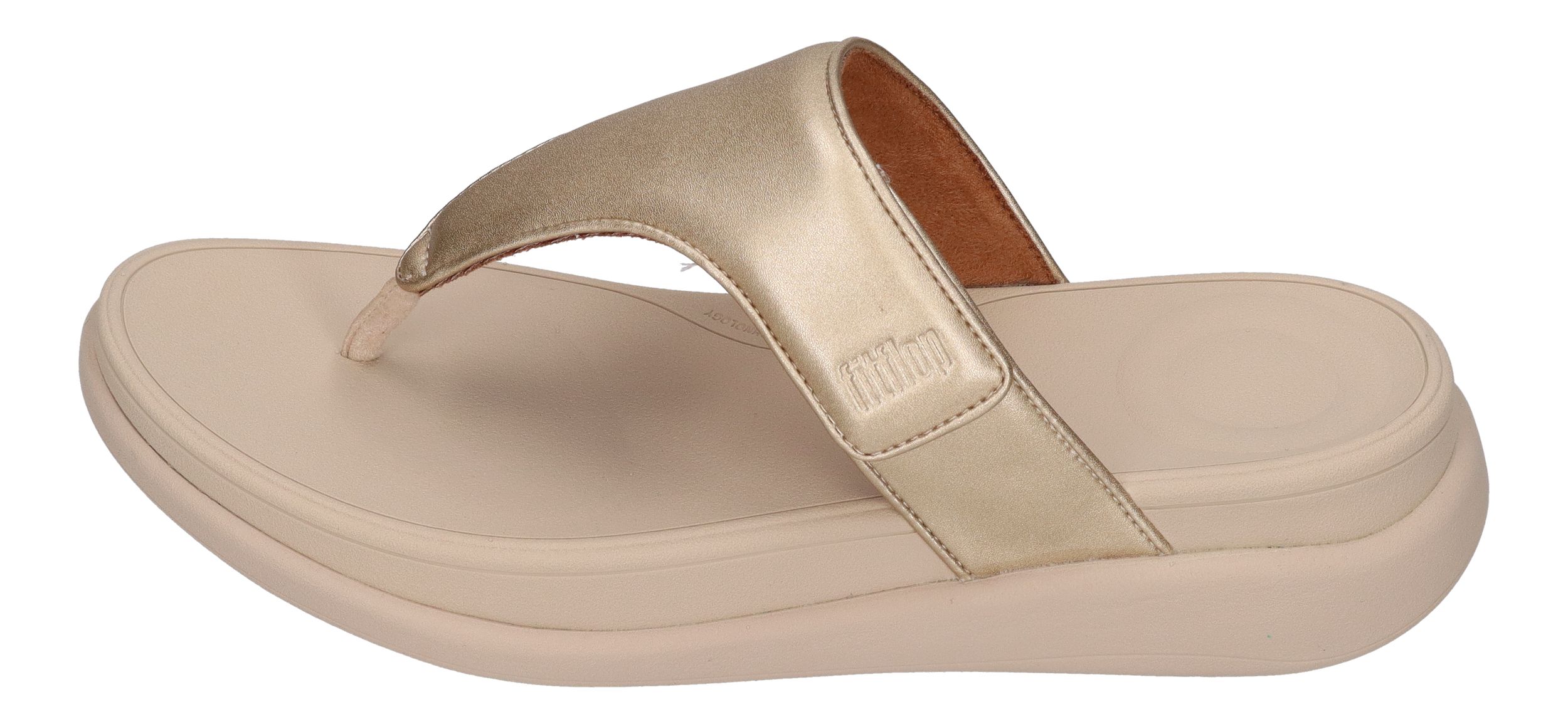FITFLOP Zehentrenner F-MODE GO ADJUSTABLE platino
