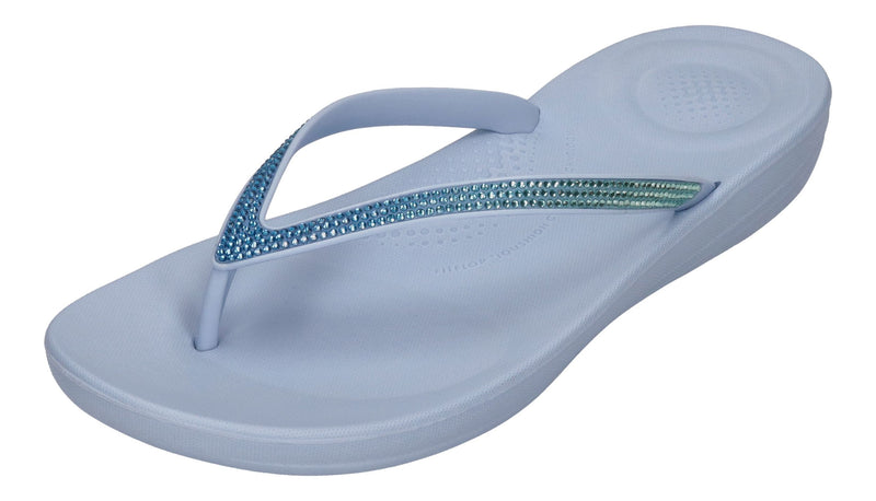 FITFLOP Zehentrenner IQUSHION OMBRE SPARKLE DG5 - blue