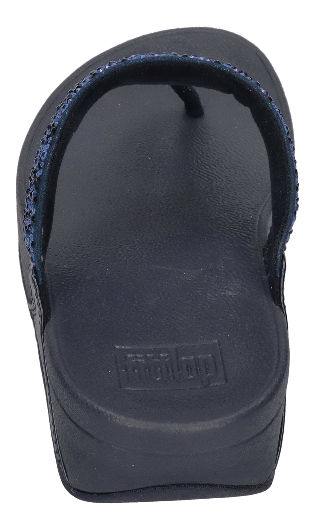 FITFLOP Zehentrenner LULU CRYSTAL-MIX TOE-POST midnight navy