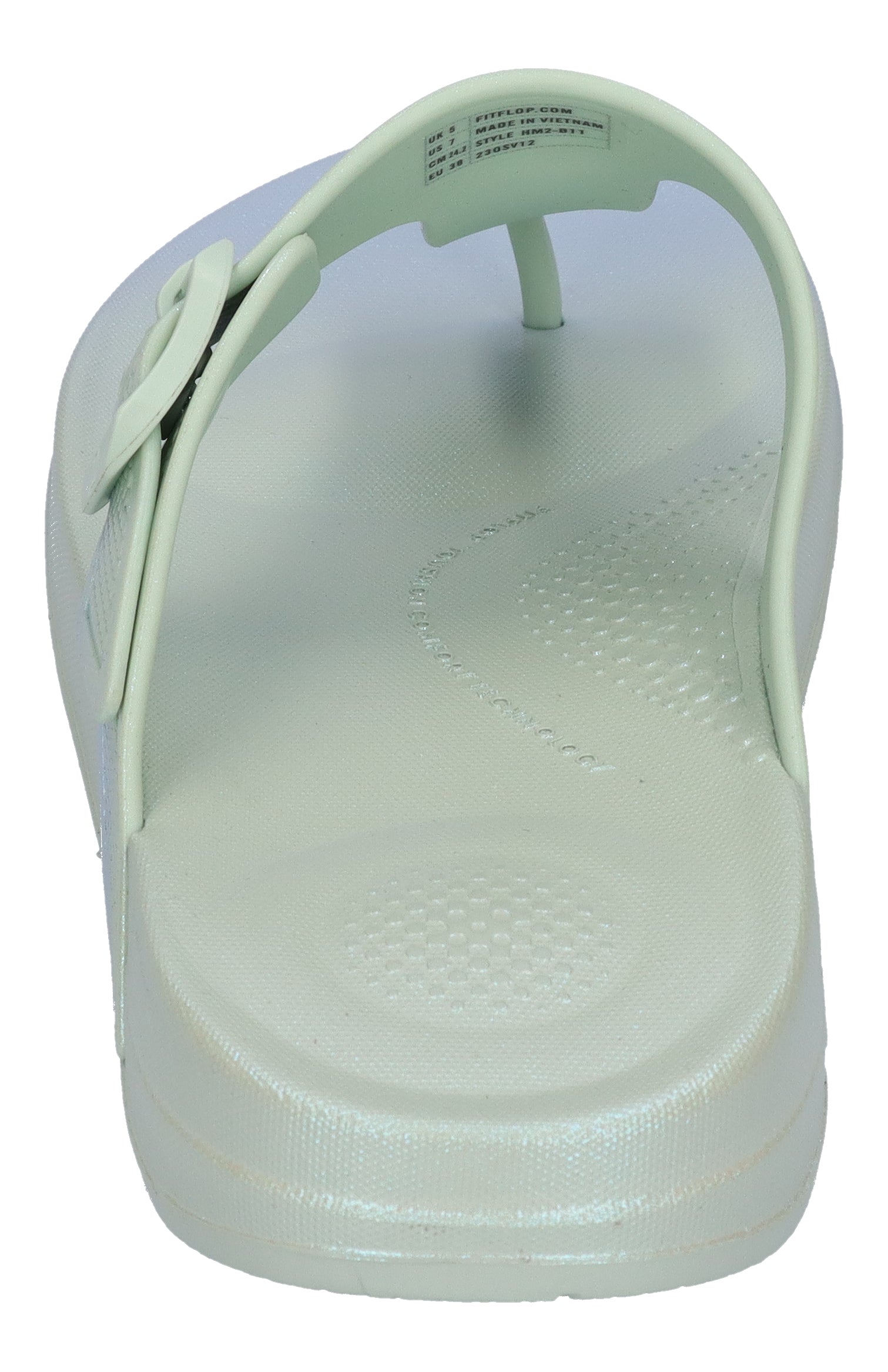 FITFLOP Zehentrenner iQUSHION IRIDESCENT ADJ BUCKLE sagebrush