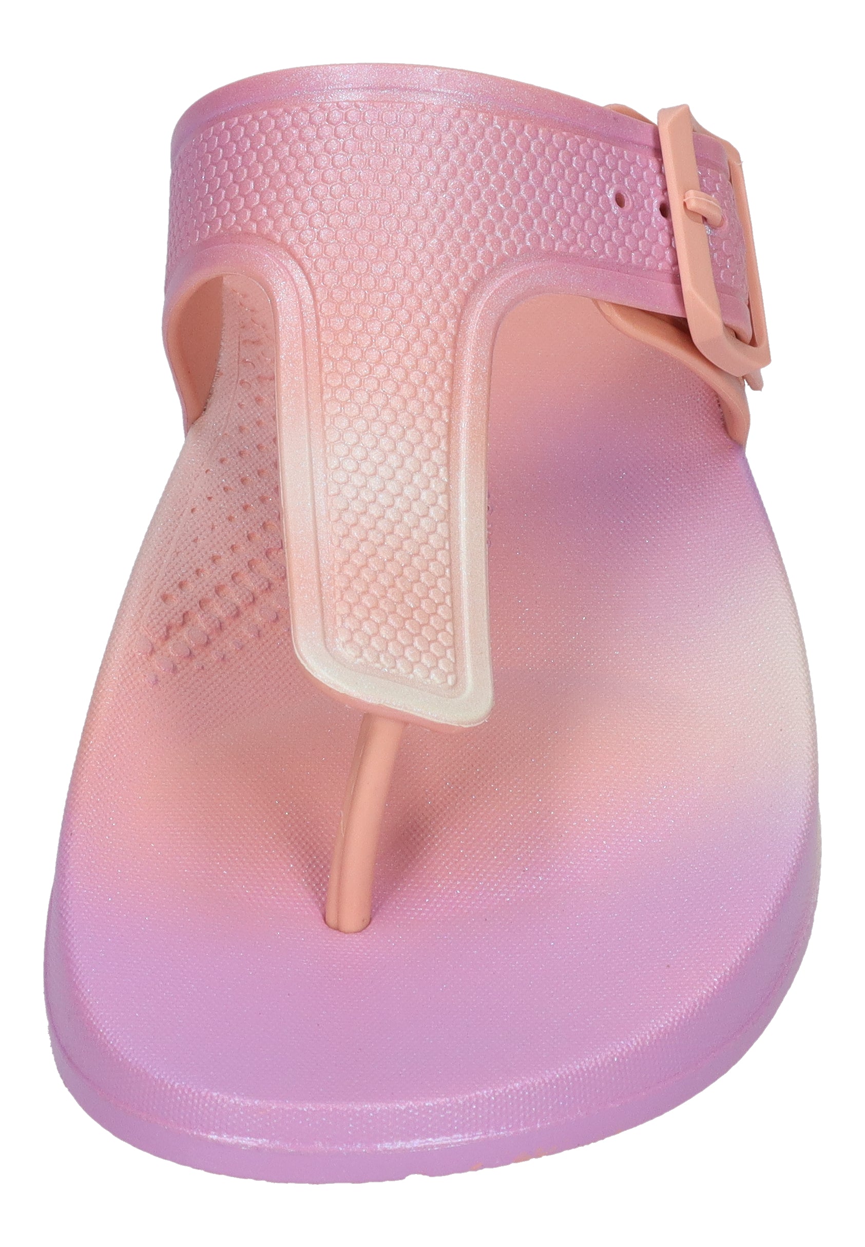 FITFLOP Zehentrenner iQUSHION IRIDESCENT ADJ BUCKLE urban