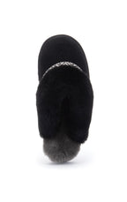 WARMBAT Damenschuhe Hausschuhe FLURRY SUEDE TAPE black