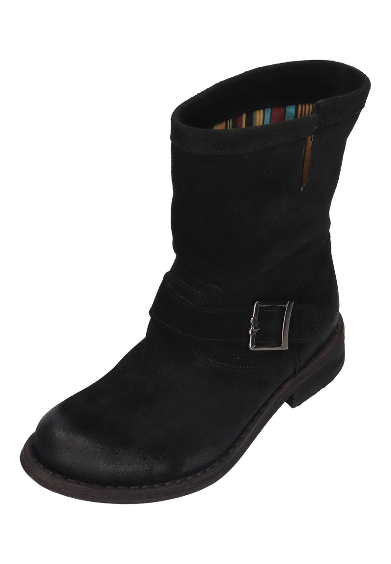 FELMINI Damenschuhe wadenhohe Stiefeletten GREDO 7176 black