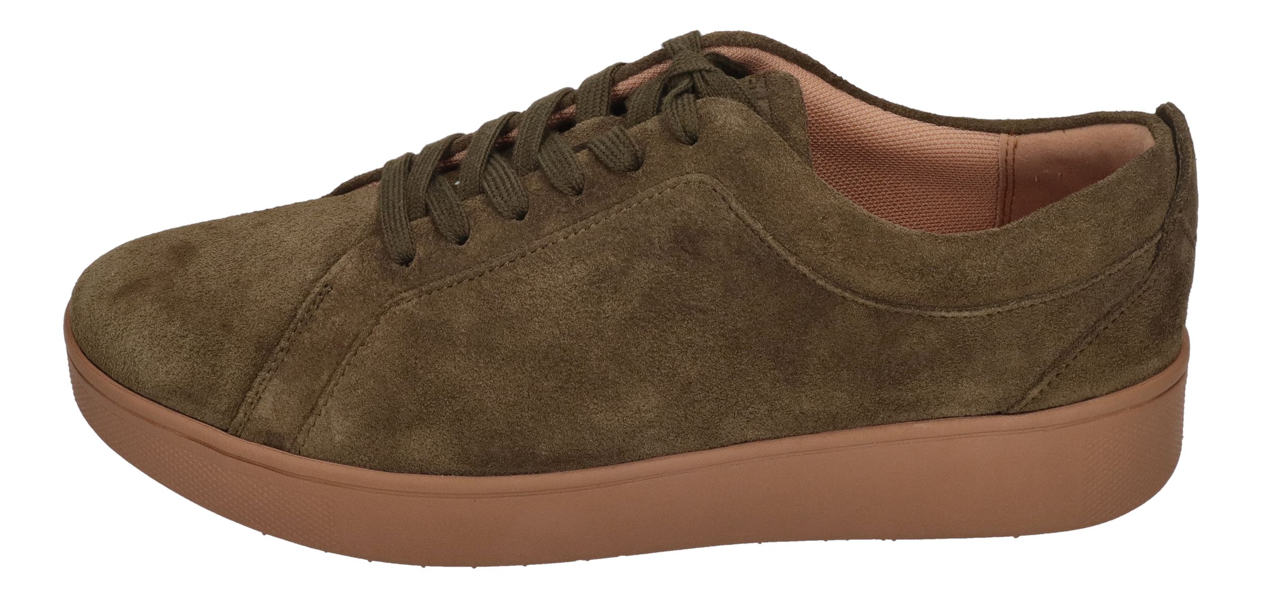 FITFLOP Damenschuhe - Sneakers RALLY SUEDE - deep olive