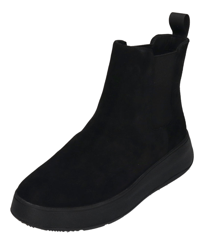 FITFLOP Chelsea Boots F MODE SUEDE FLATFORM FK3 black