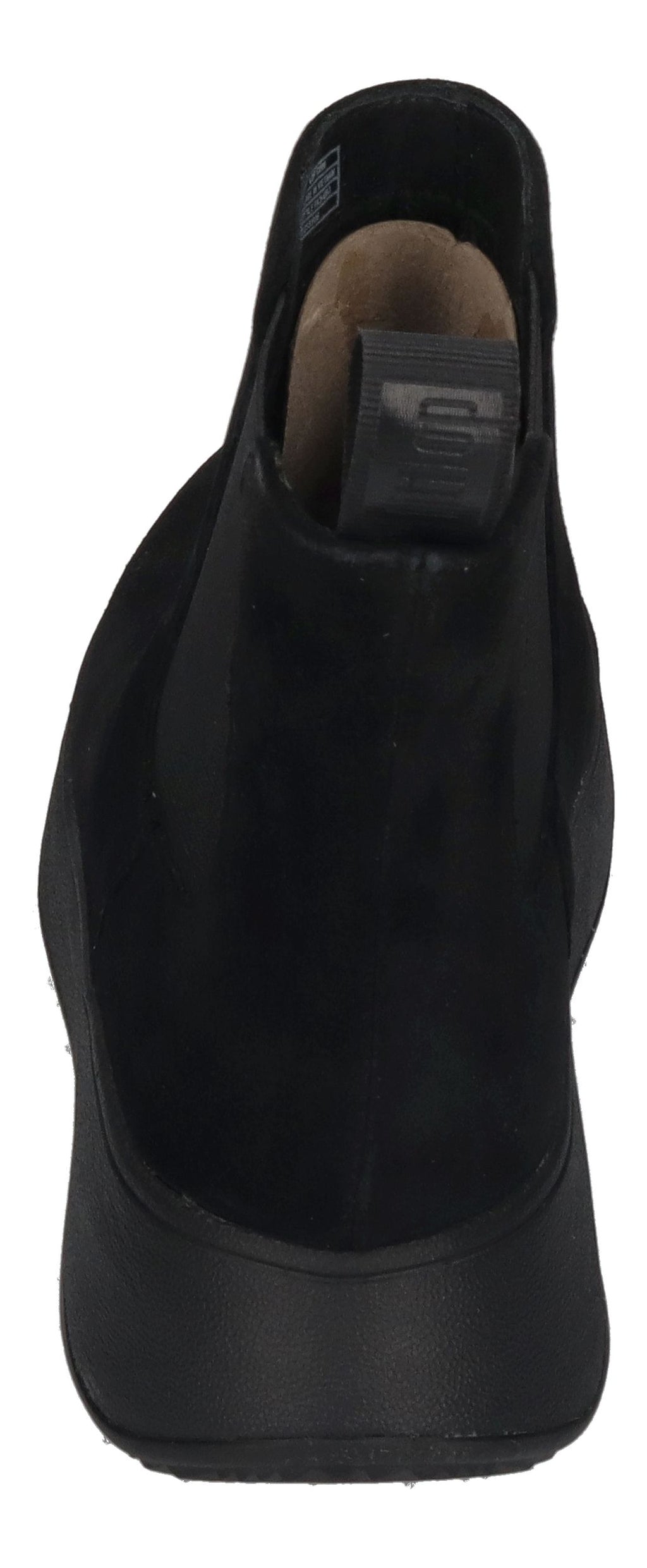 FITFLOP Chelsea Boots F MODE SUEDE FLATFORM FK3 black