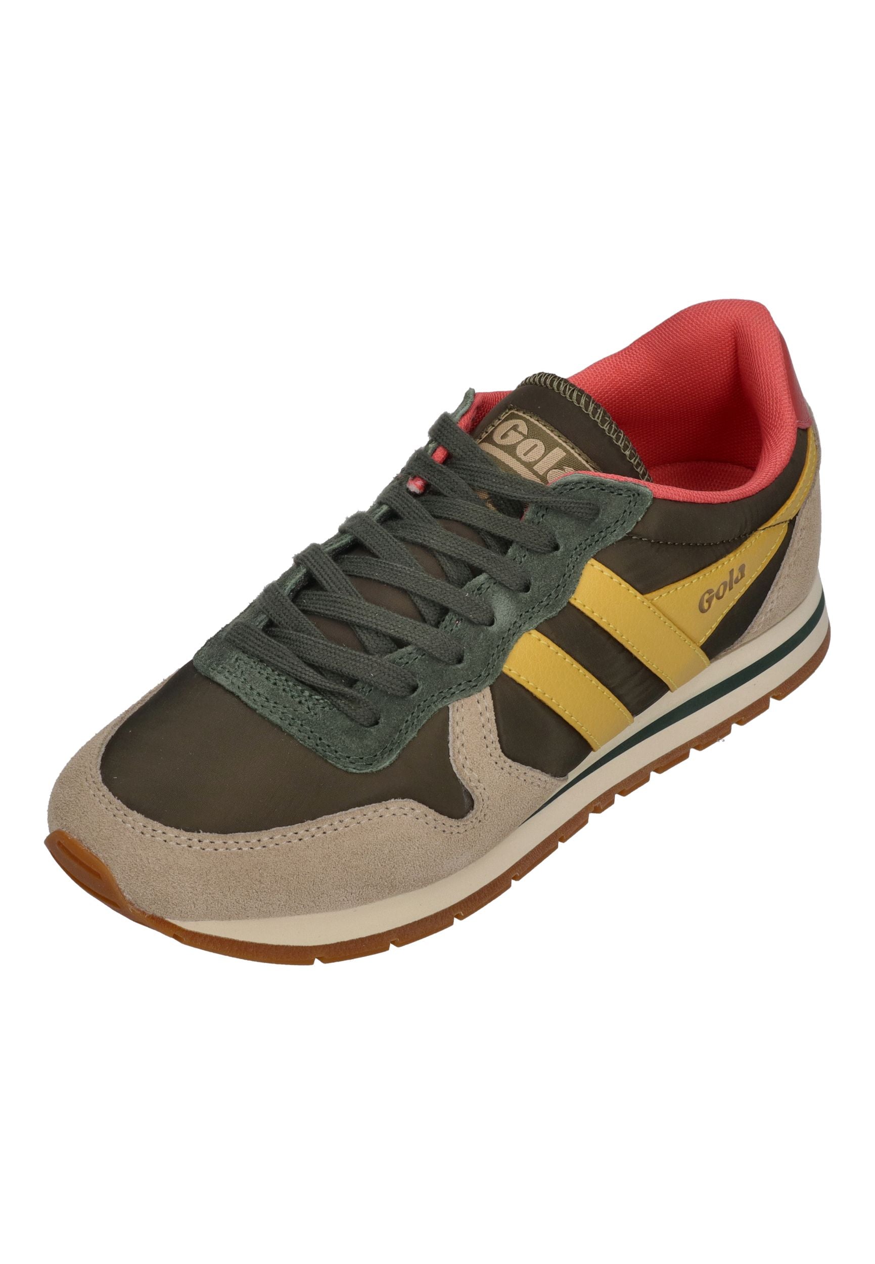 GOLA Damen Sneakers DAYTONA CHUTE dark khaki bone pollen