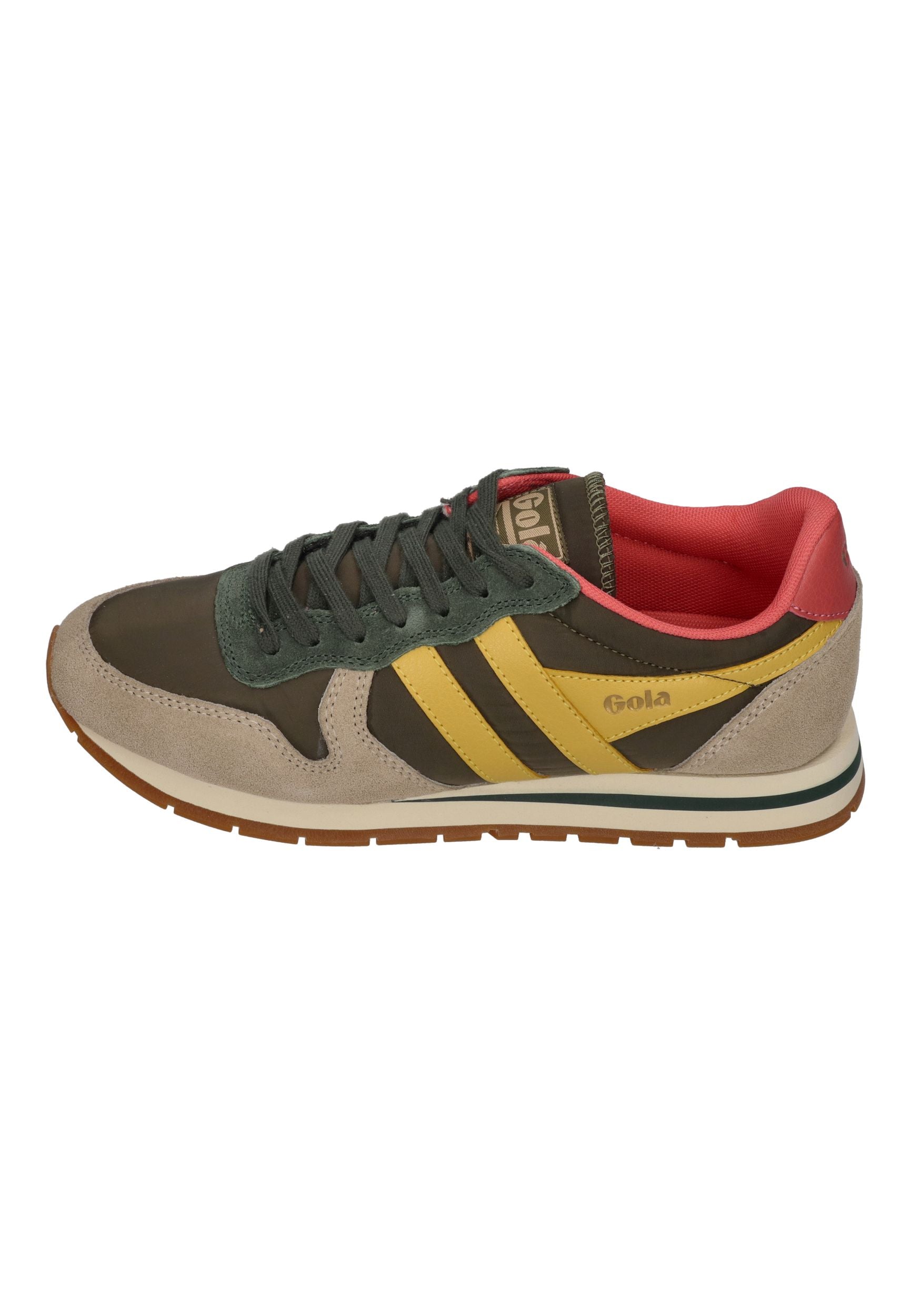 GOLA Damen Sneakers DAYTONA CHUTE dark khaki bone pollen