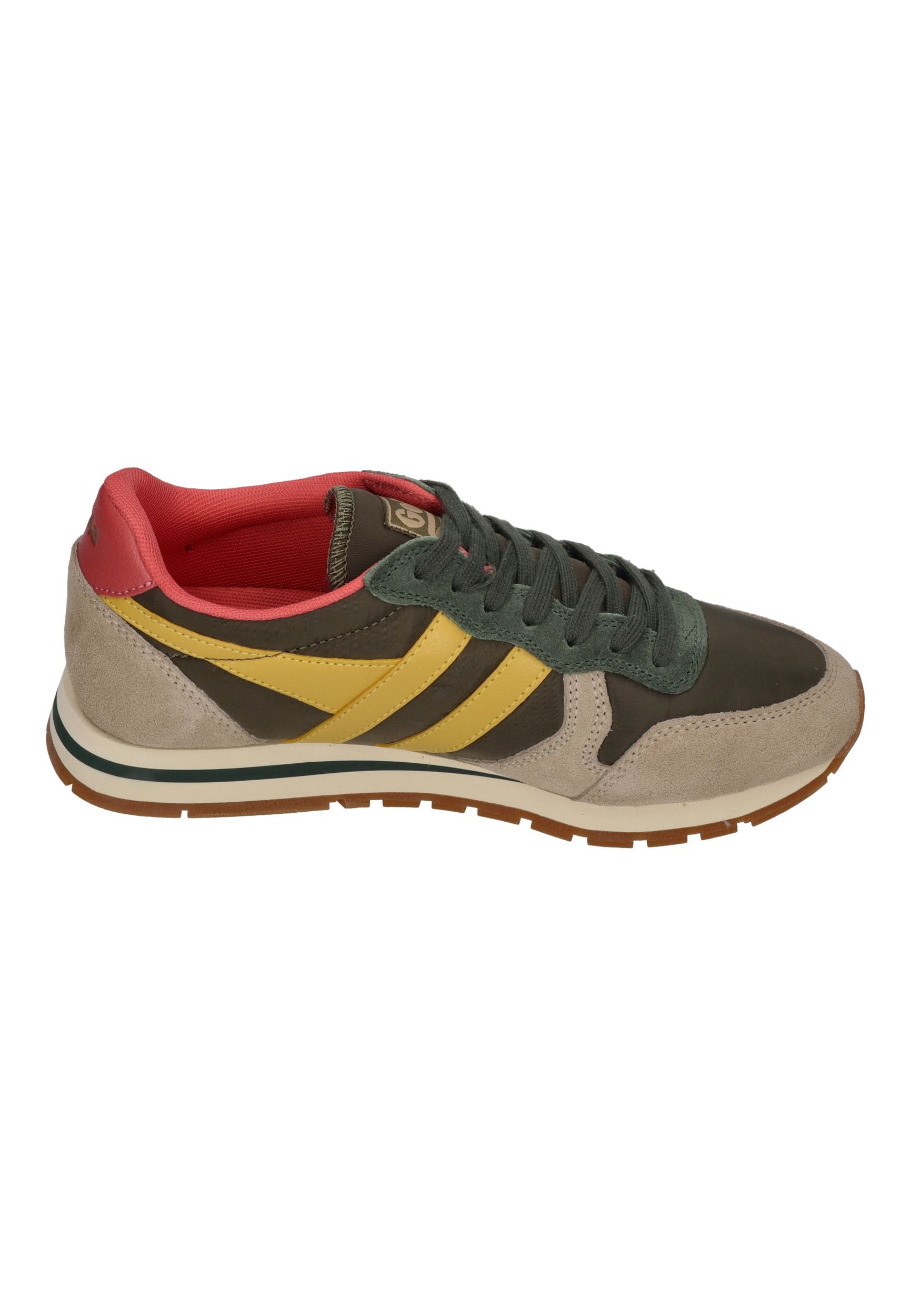 GOLA Damen Sneakers DAYTONA CHUTE dark khaki bone pollen