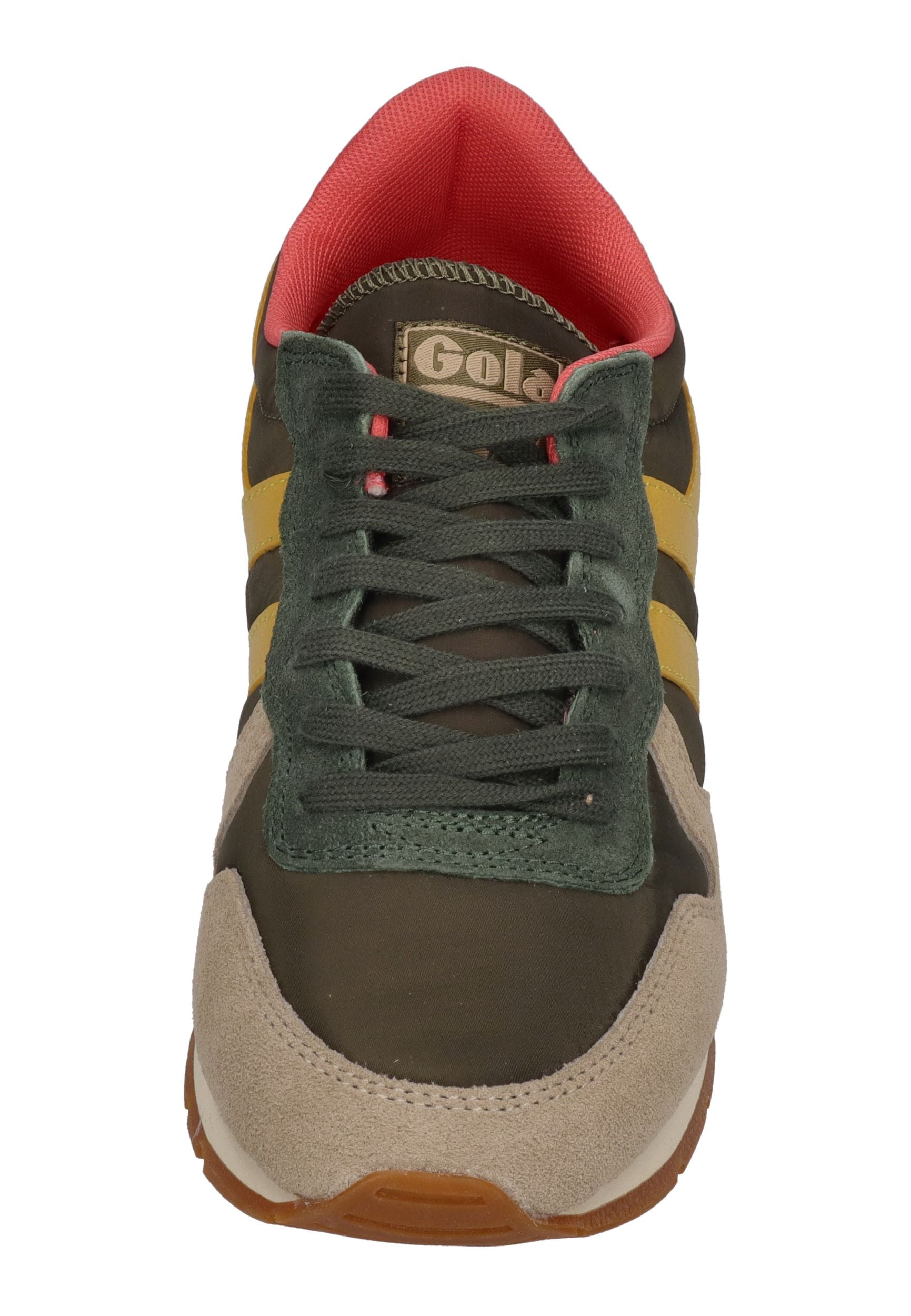 GOLA Damen Sneakers DAYTONA CHUTE dark khaki bone pollen