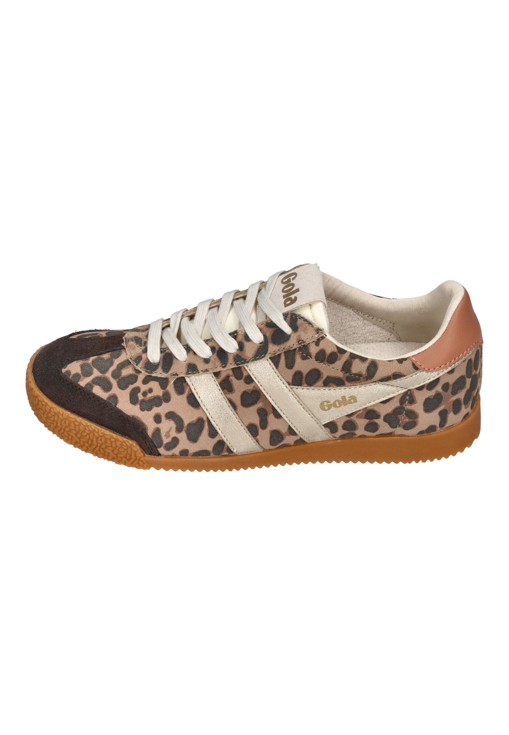 GOLA Damen Sneakers ELAN SAFARI leopard mocha gold terracotta