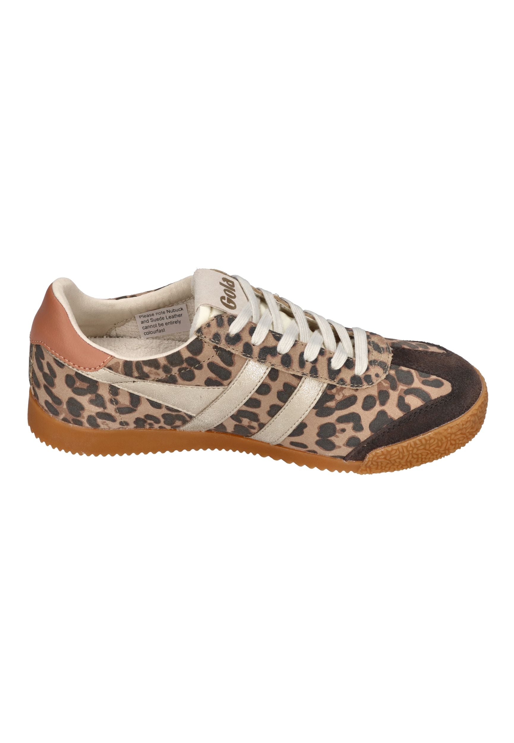 GOLA Damen Sneakers ELAN SAFARI leopard mocha gold terracotta