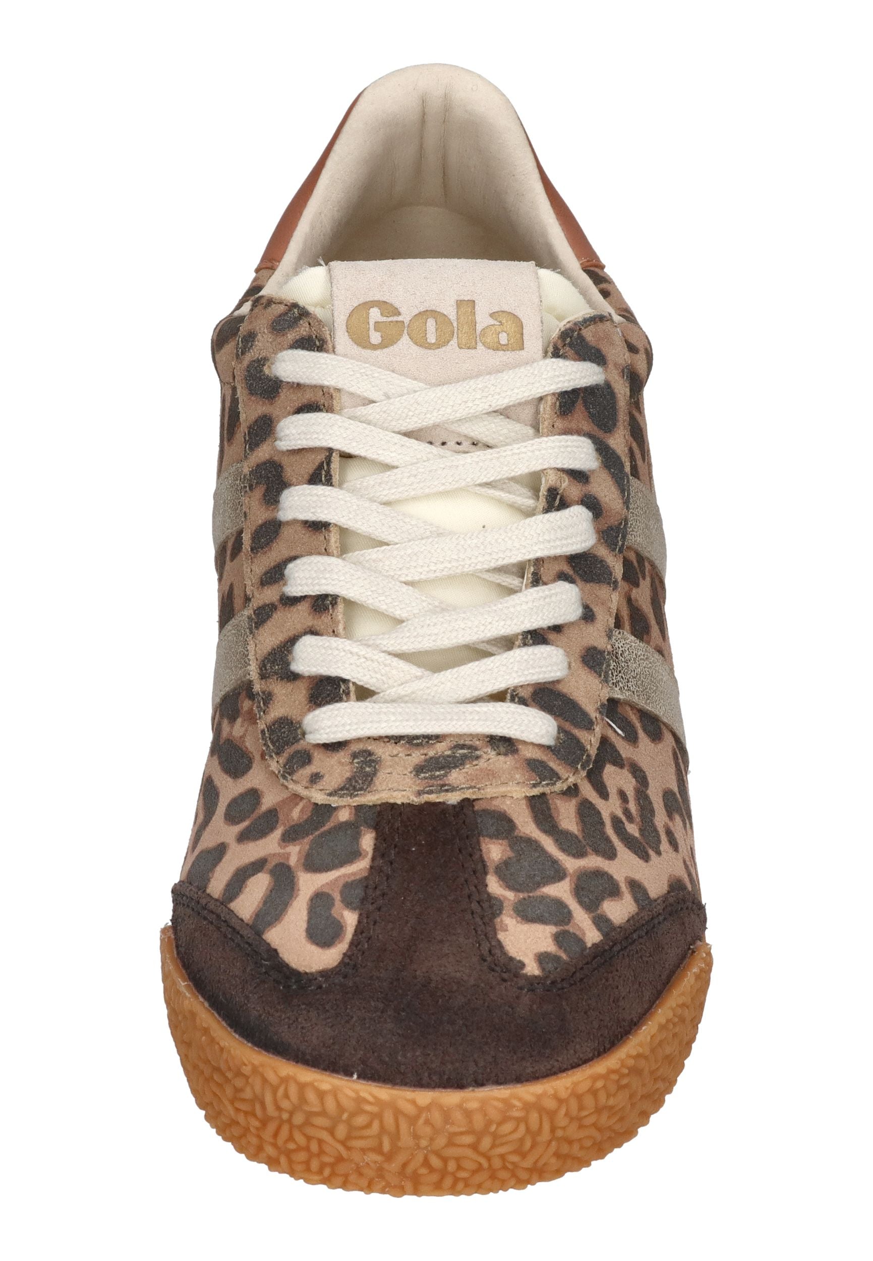 GOLA Damen Sneakers ELAN SAFARI leopard mocha gold terracotta