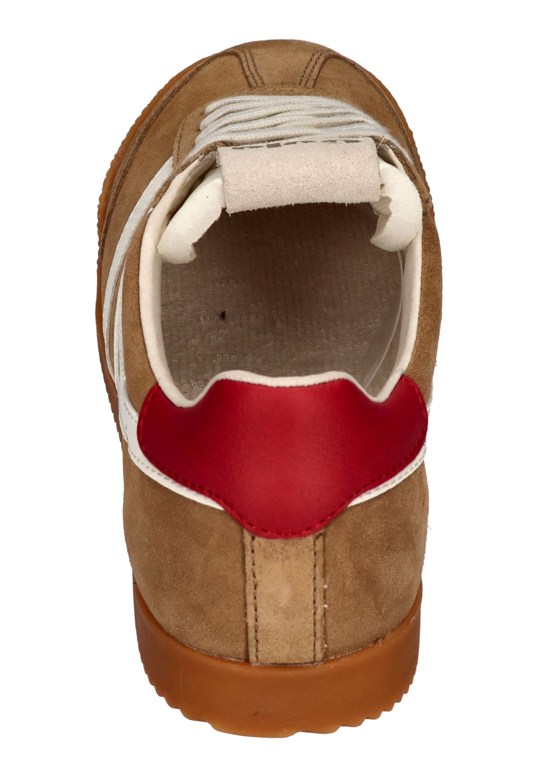 GOLA Damen Sneakers ELAN caramel off white deep red