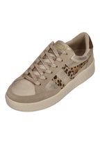GOLA Damen Sneakers SUPERSLAM BLAZE II gold leopard dark brown