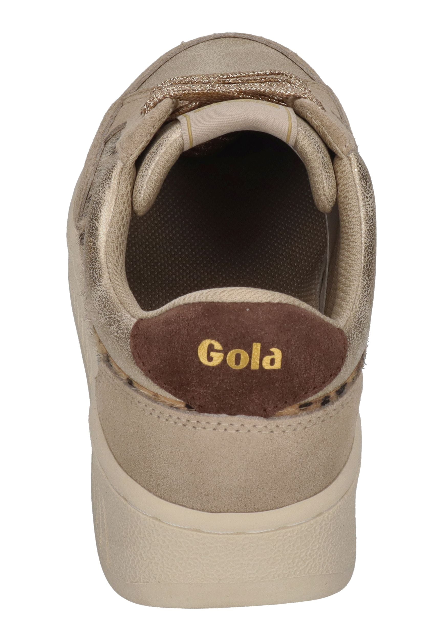 GOLA Damen Sneakers SUPERSLAM BLAZE II gold leopard dark brown