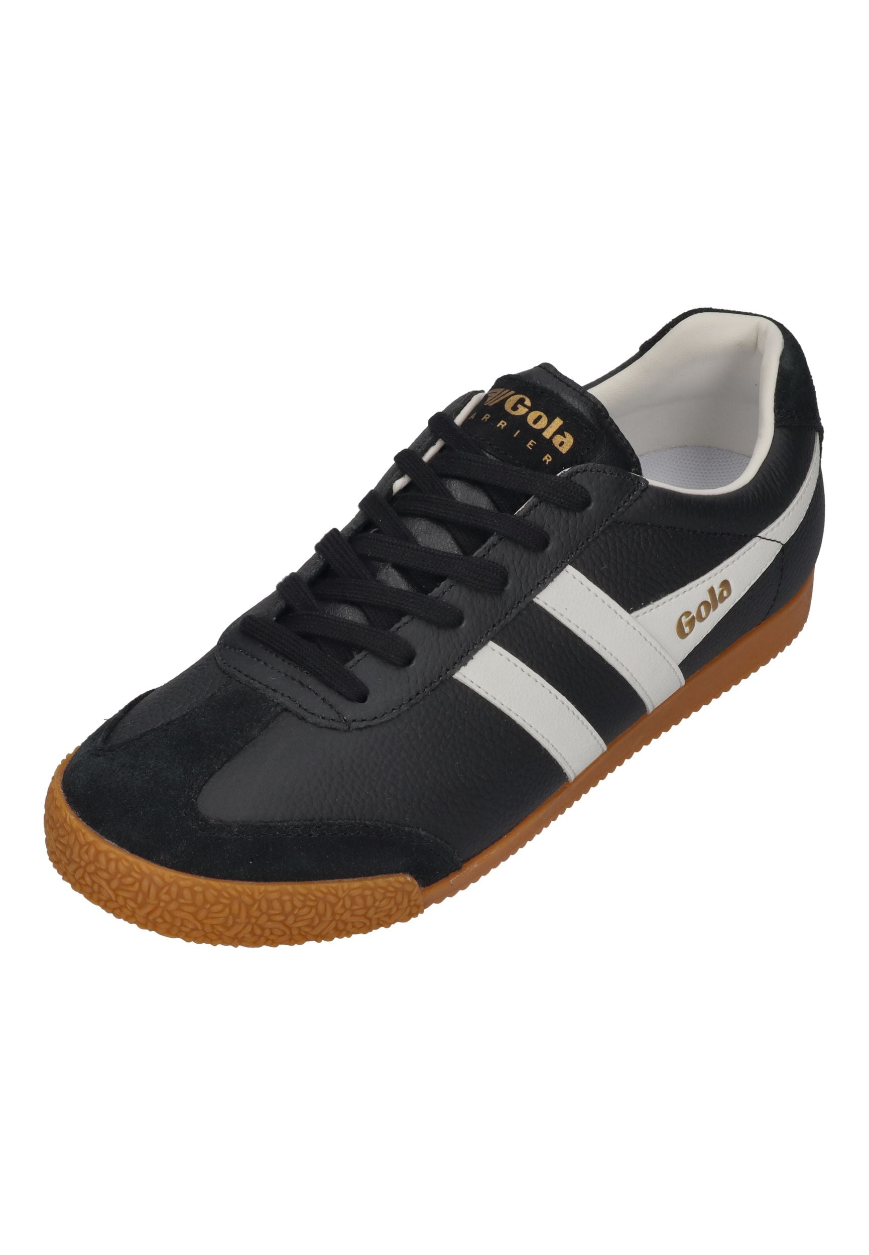 GOLA Herren Sneakers HARRIER LEATHER black white white