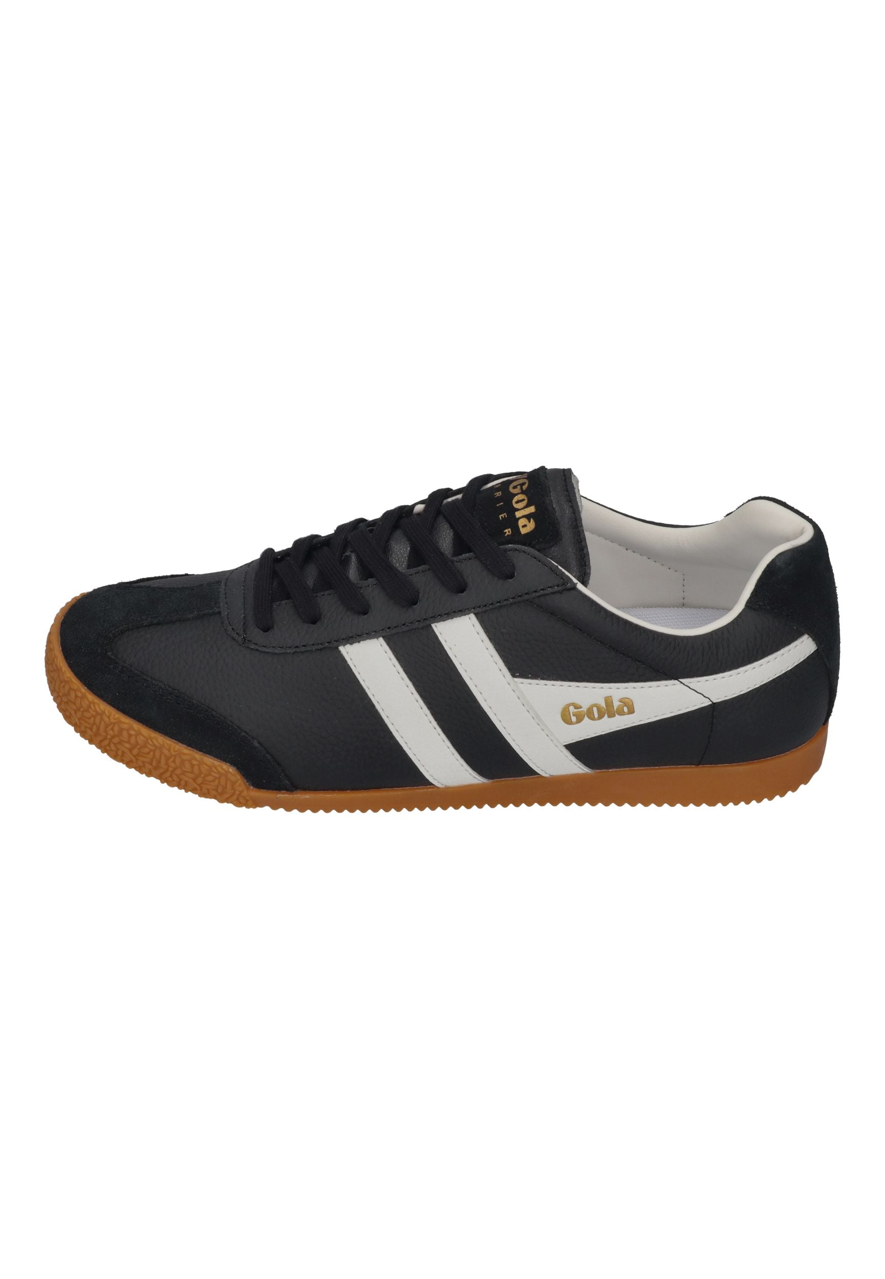 GOLA Herren Sneakers HARRIER LEATHER black white white