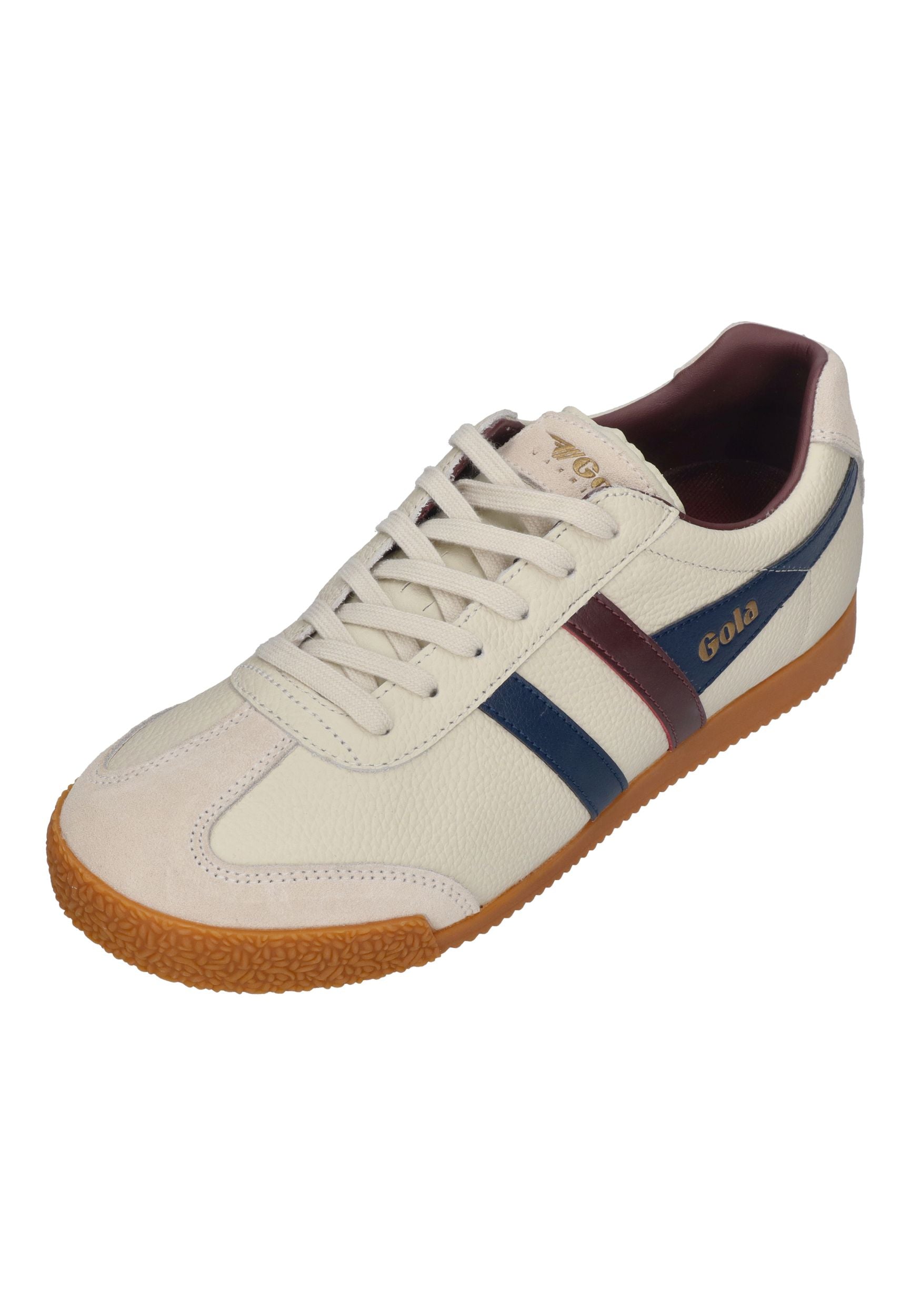 GOLA Herren Sneakers HARRIER LEATHER white navy burgundy