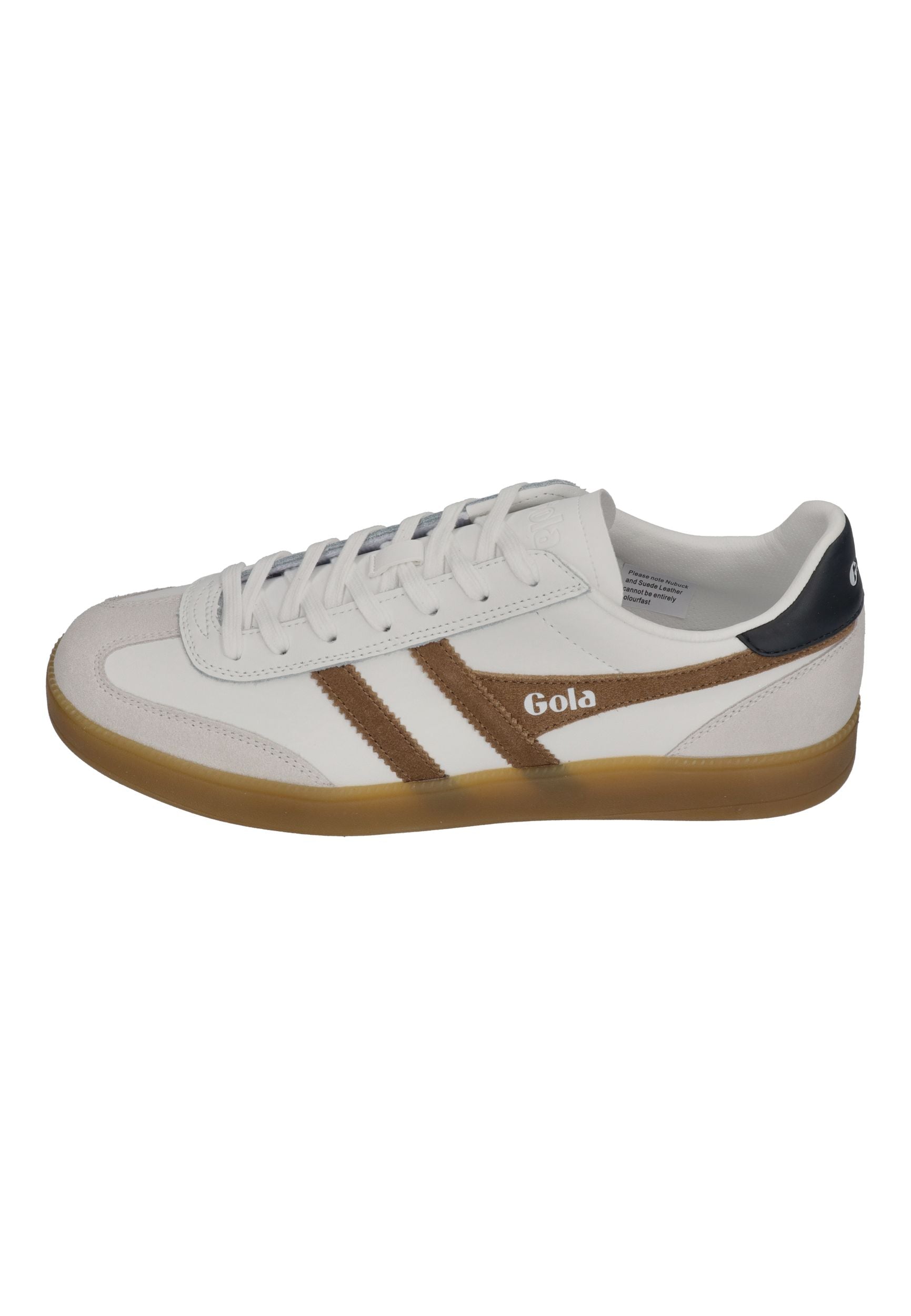GOLA Herren Sneakers VIPER LEATHER white tobacco black gum