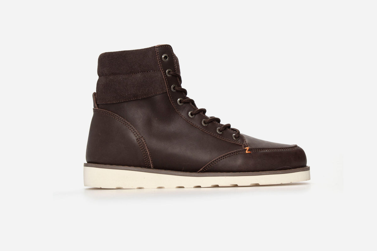 HUB FOOTWEAR Herren Boots DUBLIN 3.0 L04 oiled dark brown lt beige