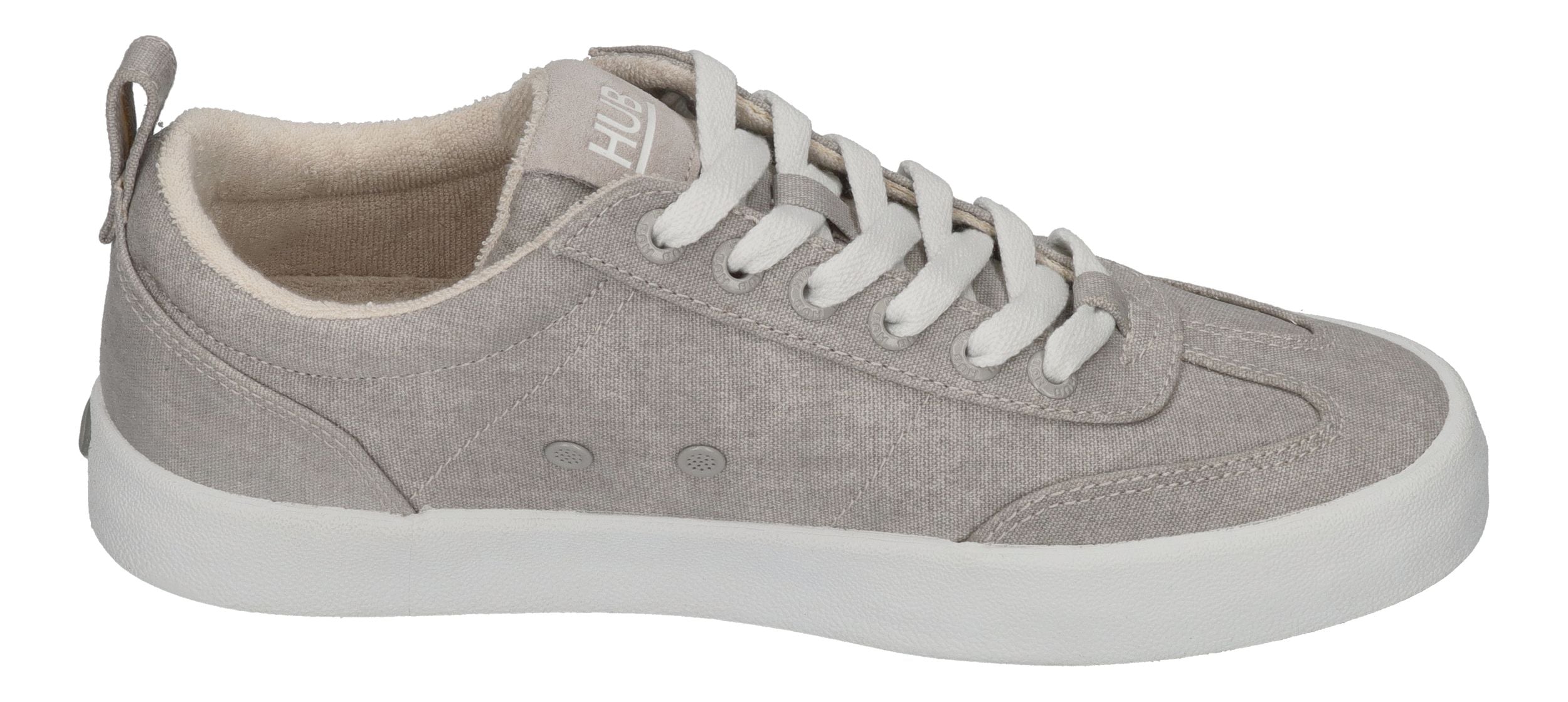 HUB FOOTWEAR Damen Sneakers MIAMI neutral grey white