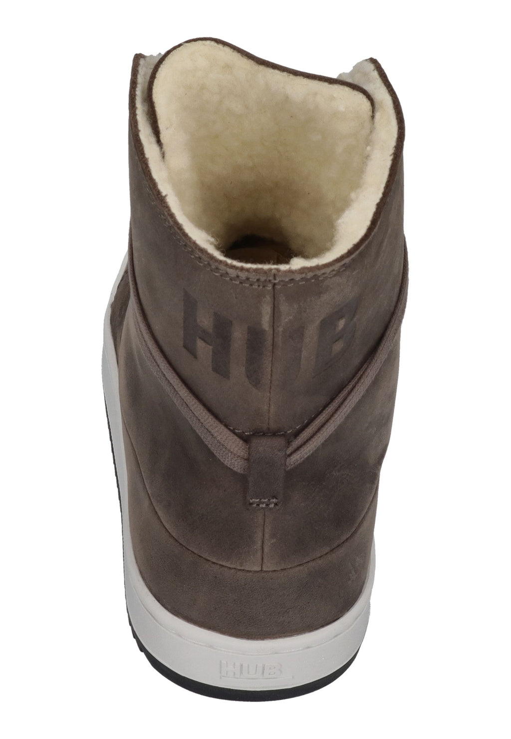HUB FOOTWEAR Damen Booties CHESS 2.0 - grey white black