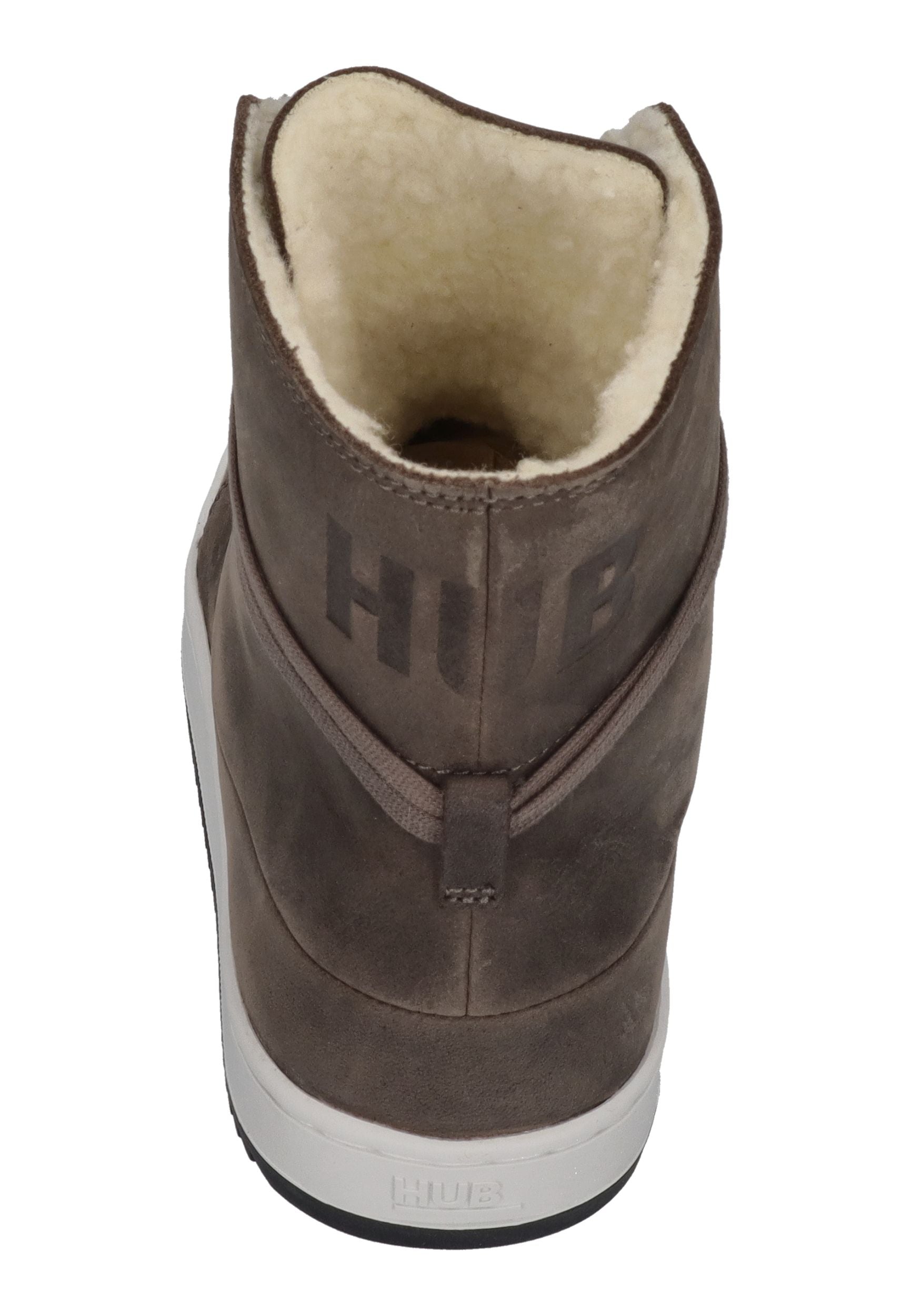 HUB FOOTWEAR Damen Booties CHESS 2.0 - grey white black