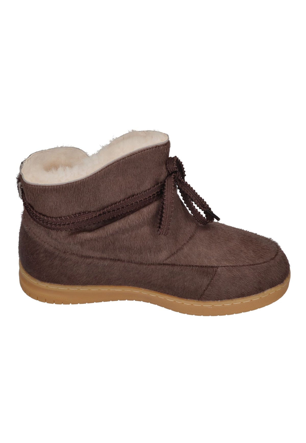 HUB FOOTWEAR Damen Booties QUEEN 2.0 L69 pony dark coffee